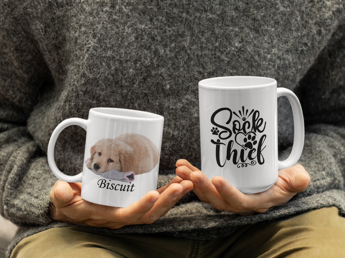 Custom Pet Mug, Dog Coffee Cup, Personalized Pet Mugs, Cat Dad Mug,   Personalized Dog Mug Dog, Mom Mug , Name Custom Dog Mug, 11oz & 15oz