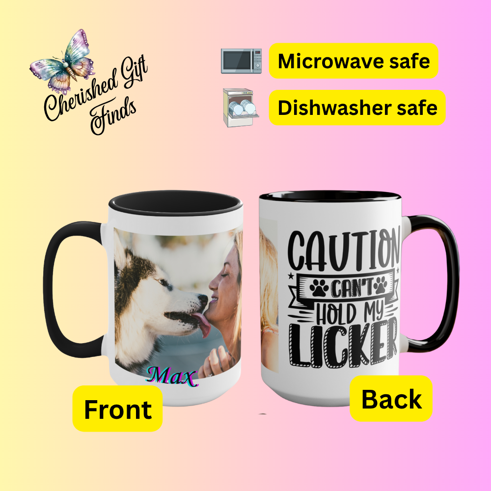 Gift for pet owner, animal lover gift, custom mug design, personalized gifts, dog lover gift, pet photo mug, pet photo gift, cute dog mug
