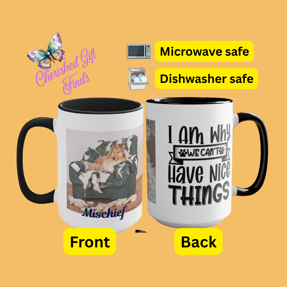 Gift for pet owner, animal lover gift, custom mug design, personalized gifts, dog lover gift, pet photo mug, pet photo gift, cute dog mug