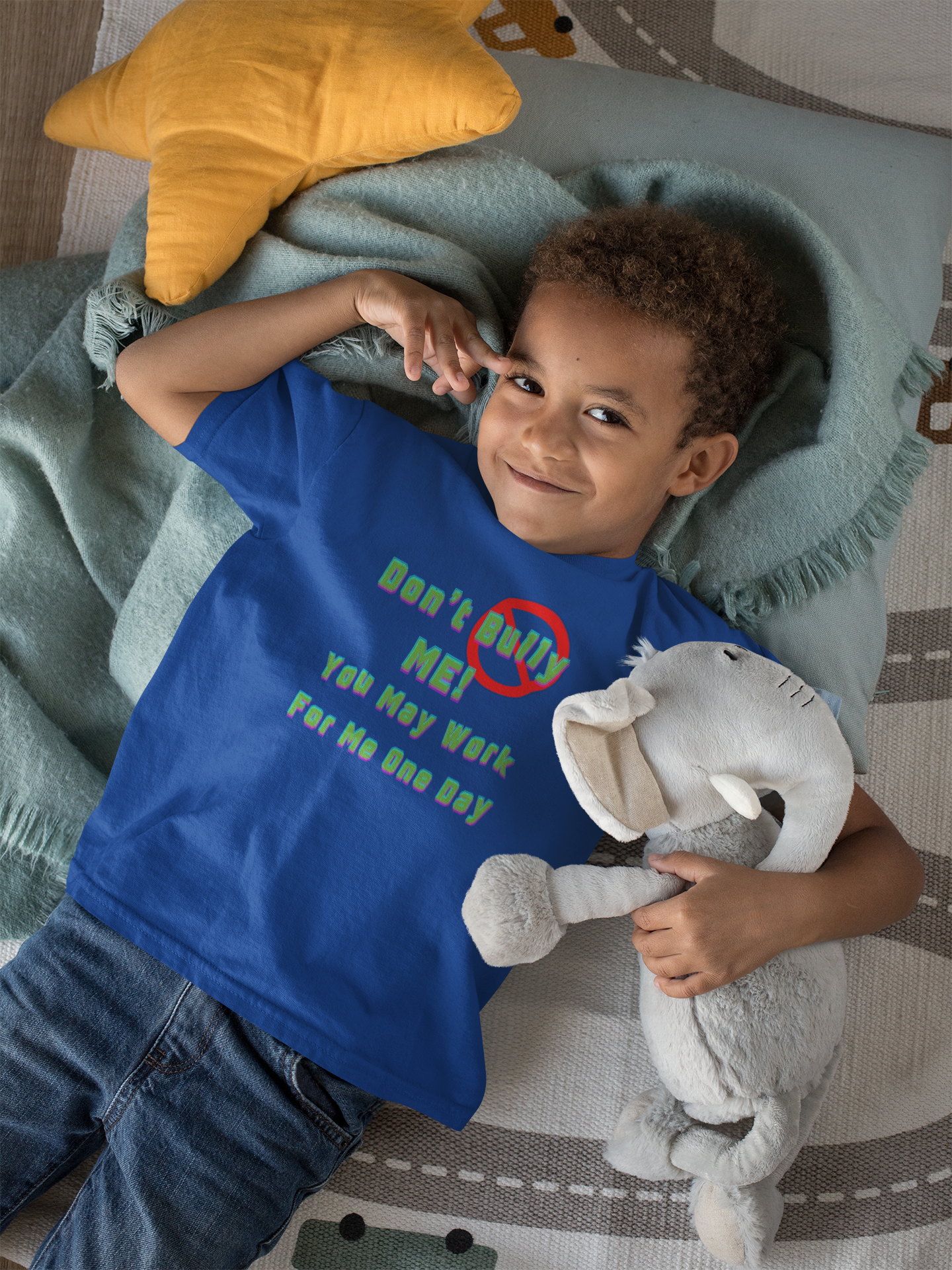 Don't bully me, you may work for me one day Toddler Tee - Boy