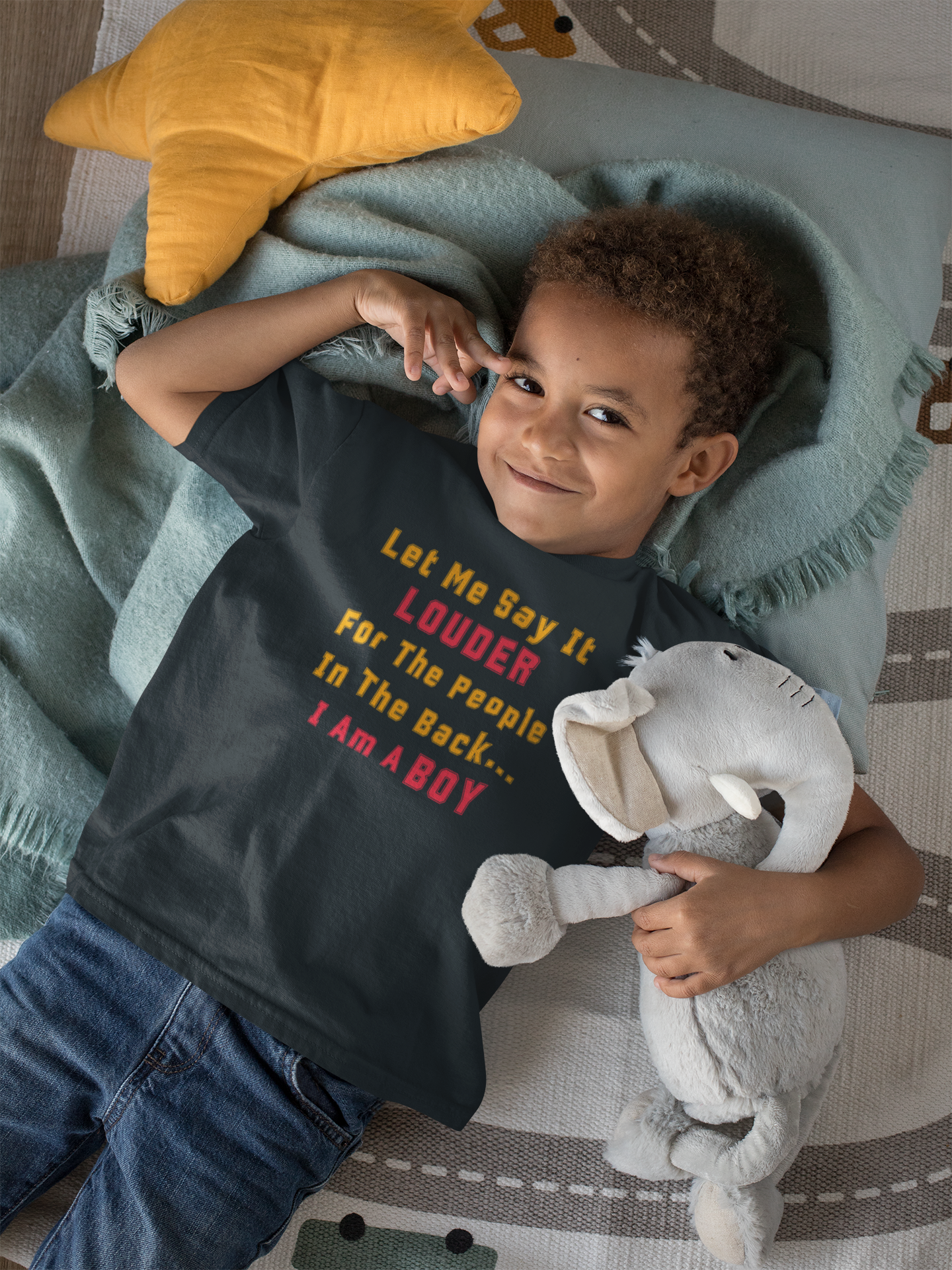 Let me say it louder for the people in the back Toddler Tee - Boy