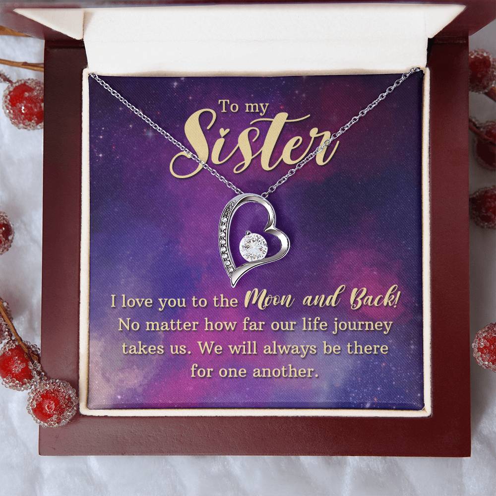 Forever Love Necklace, Sister gift, Gift for Sister, Sister necklace, best Sister gift, Sister gifts, Big sister, Christmas gift for Sister, Little sister, Sister Birthday Gift