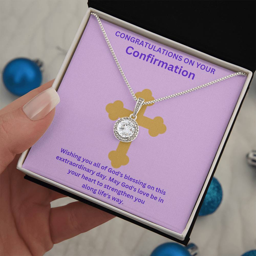 Confirmation Necklace, Christian Gift, Gift from Godparent, Gift from Parent, Gift Necklace, Baptism Gift, First Communion, Faith, Christening, Confirmation, Confirmation Gift for Her/Him, Holy Confirmation