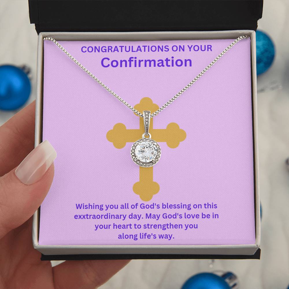 Confirmation Necklace, Christian Gift, Gift from Godparent, Gift from Parent, Gift Necklace, Baptism Gift, First Communion, Faith, Christening, Confirmation, Confirmation Gift for Her/Him, Holy Confirmation