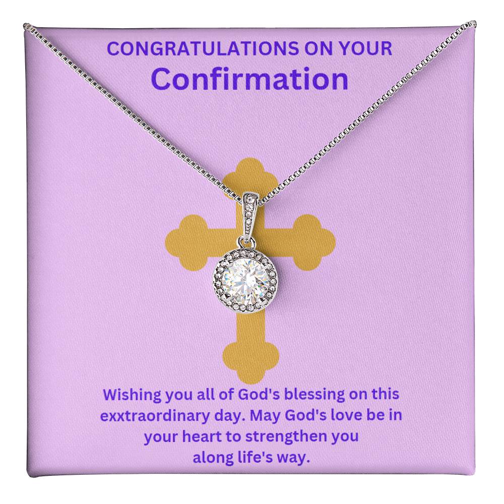 Confirmation Necklace, Christian Gift, Gift from Godparent, Gift from Parent, Gift Necklace, Baptism Gift, First Communion, Faith, Christening, Confirmation, Confirmation Gift for Her/Him, Holy Confirmation