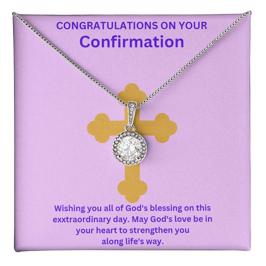 Confirmation Necklace, Christian Gift, Gift from Godparent, Gift from Parent, Gift Necklace, Baptism Gift, First Communion, Faith, Christening, Confirmation, Confirmation Gift for Her/Him, Holy Confirmation