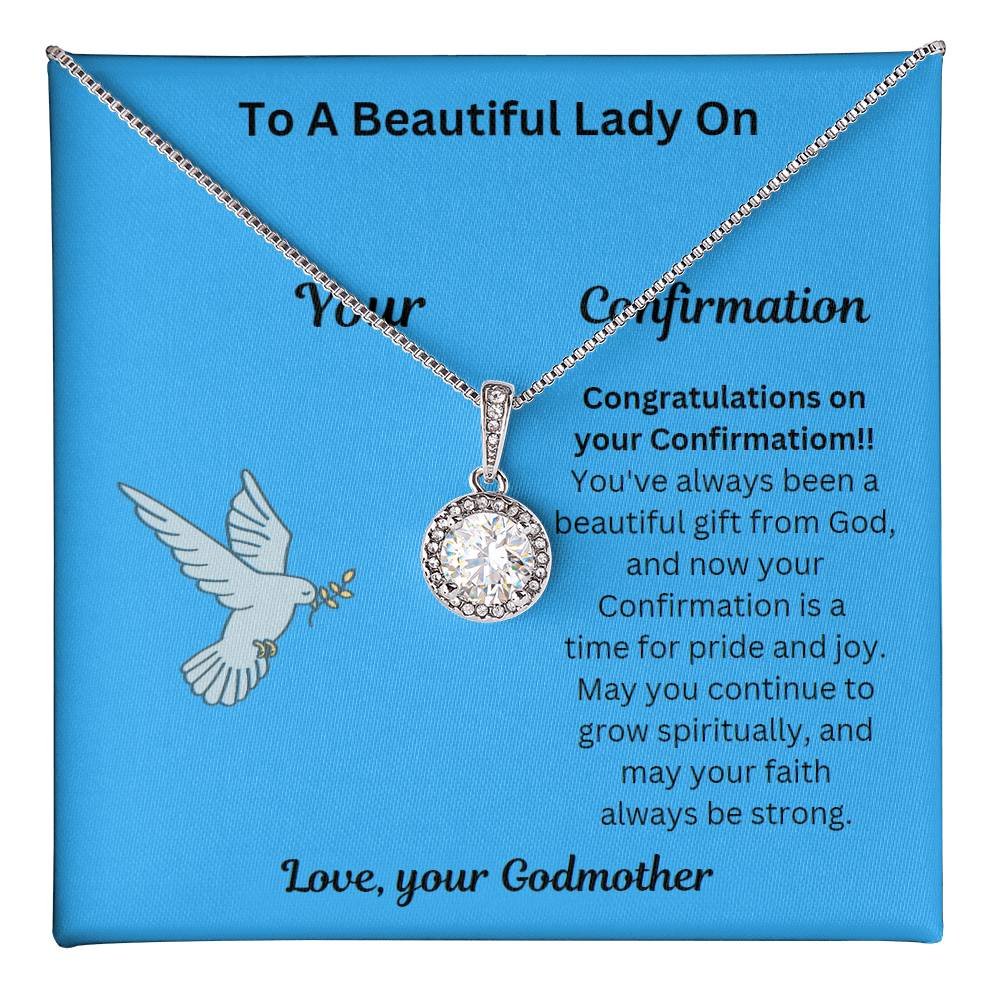 Revd Confirmation Gift from Godmother, Confirmation Gift for Girls, Gift from Godparent, Confirmation Necklace, Holy Confirmation for Girls, Confirmation Gift for Girls Catholic, Confirmation Cross Necklace