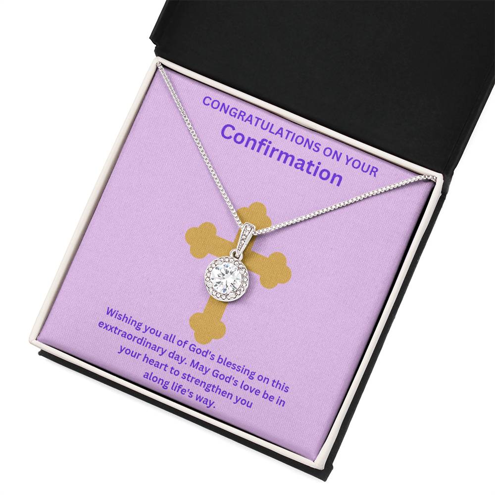 Confirmation Necklace, Christian Gift, Gift from Godparent, Gift from Parent, Gift Necklace, Baptism Gift, First Communion, Faith, Christening, Confirmation, Confirmation Gift for Her/Him, Holy Confirmation