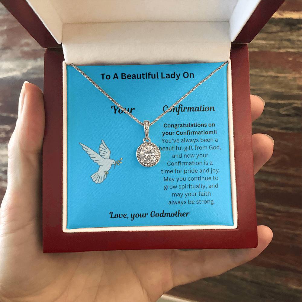 Revd Confirmation Gift from Godmother, Confirmation Gift for Girls, Gift from Godparent, Confirmation Necklace, Holy Confirmation for Girls, Confirmation Gift for Girls Catholic, Confirmation Cross Necklace