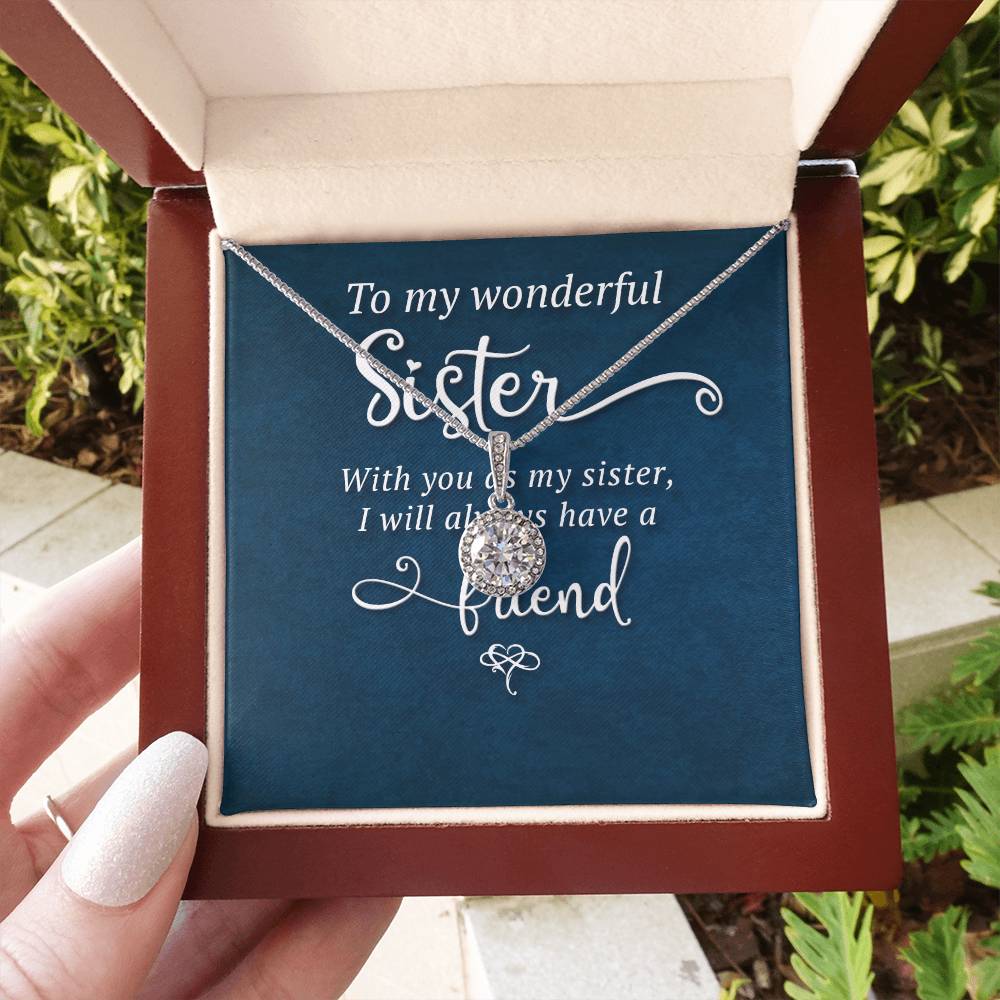 Eternal Hope Necklace, Sister gift, Gift for Sister, Sister necklace, best Sister gift, Sister gifts, Big sister, Christmas gift for Sister, Little sister, Sister Birthday Gift