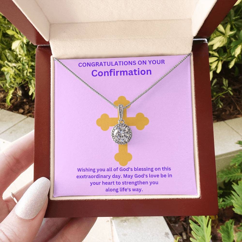 Confirmation Necklace, Christian Gift, Gift from Godparent, Gift from Parent, Gift Necklace, Baptism Gift, First Communion, Faith, Christening, Confirmation, Confirmation Gift for Her/Him, Holy Confirmation