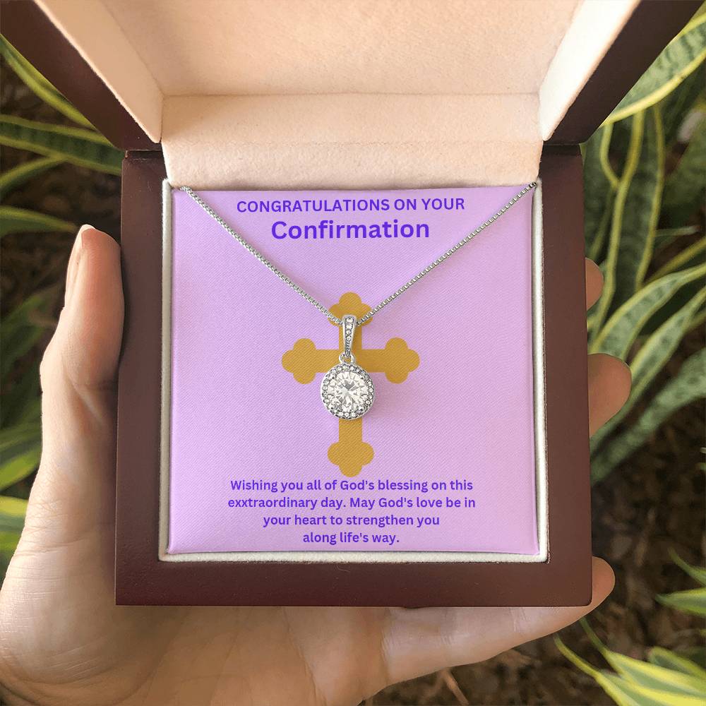 Confirmation Necklace, Christian Gift, Gift from Godparent, Gift from Parent, Gift Necklace, Baptism Gift, First Communion, Faith, Christening, Confirmation, Confirmation Gift for Her/Him, Holy Confirmation