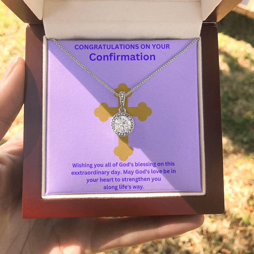 Confirmation Necklace, Christian Gift, Gift from Godparent, Gift from Parent, Gift Necklace, Baptism Gift, First Communion, Faith, Christening, Confirmation, Confirmation Gift for Her/Him, Holy Confirmation