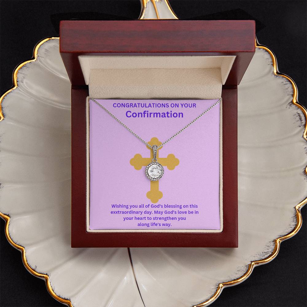 Confirmation Necklace, Christian Gift, Gift from Godparent, Gift from Parent, Gift Necklace, Baptism Gift, First Communion, Faith, Christening, Confirmation, Confirmation Gift for Her/Him, Holy Confirmation