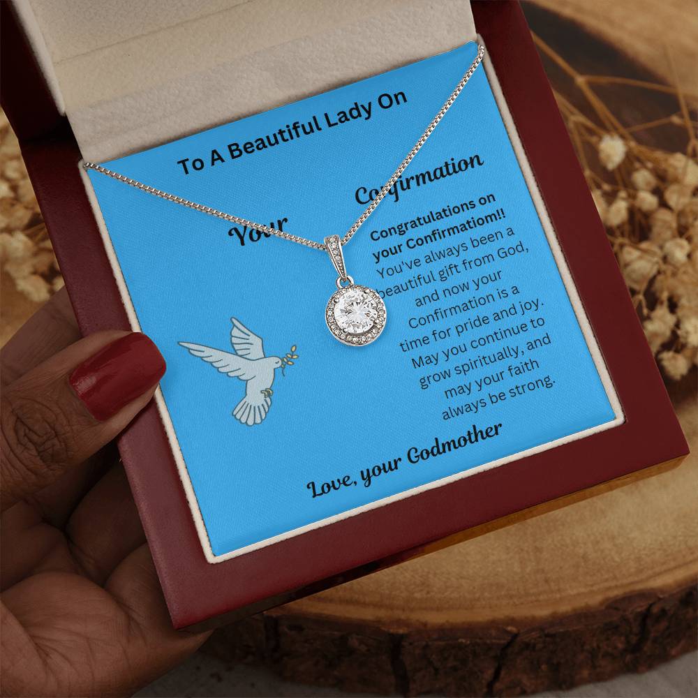 Revd Confirmation Gift from Godmother, Confirmation Gift for Girls, Gift from Godparent, Confirmation Necklace, Holy Confirmation for Girls, Confirmation Gift for Girls Catholic, Confirmation Cross Necklace