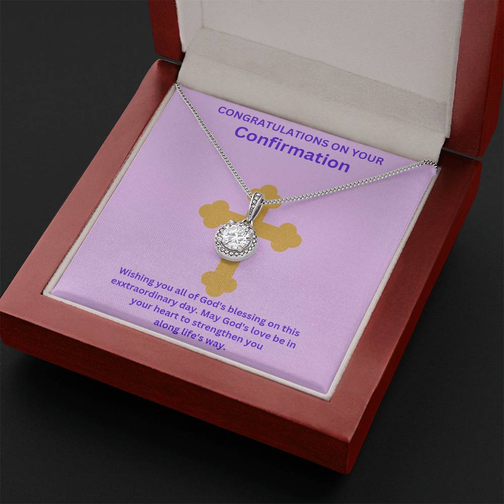 Confirmation Necklace, Christian Gift, Gift from Godparent, Gift from Parent, Gift Necklace, Baptism Gift, First Communion, Faith, Christening, Confirmation, Confirmation Gift for Her/Him, Holy Confirmation