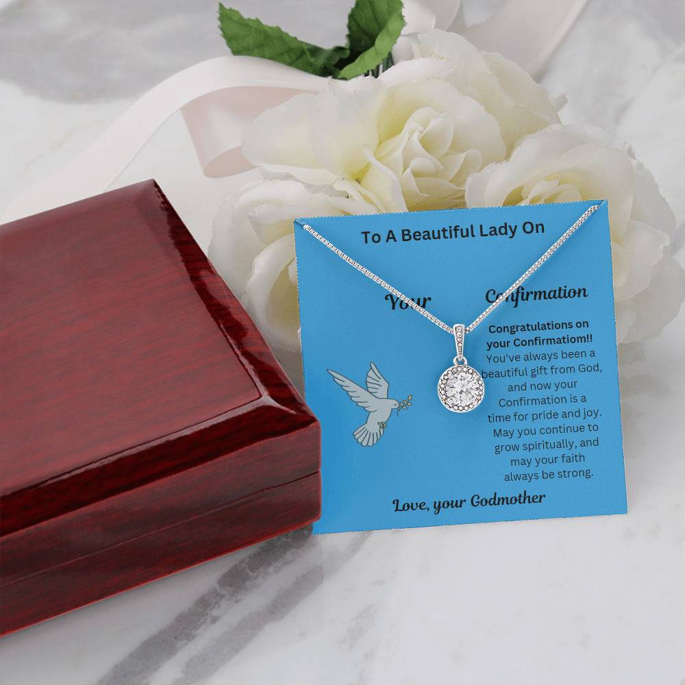 Revd Confirmation Gift from Godmother, Confirmation Gift for Girls, Gift from Godparent, Confirmation Necklace, Holy Confirmation for Girls, Confirmation Gift for Girls Catholic, Confirmation Cross Necklace