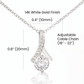 Graduating Senior Gifts for Girls, Personalized Graduation Gift for Her, Graduation Gifts, Class of 2025, Graduate Gift.  Alluring Beauty Necklace