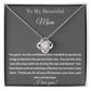 Revd Love Knot Necklace, Mom Gift, Mother's Day Gift, Mom Necklace, Mother Gift From Son, Mother Gift From Daughter, Mom Birthday Gift, Just Because Gift to Mom