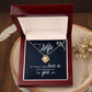 Revd Love Knot Necklace, Wife Gift, Mother's Day Gift, Wife Necklace, Mother's Day Gift From Soulmate, Mother's Day Gift From Spouse, Wife Birthday Gift, Soulmate Birthday Gift, Just Because Gift to Wife, Birthday Gift, Anniversary Gift