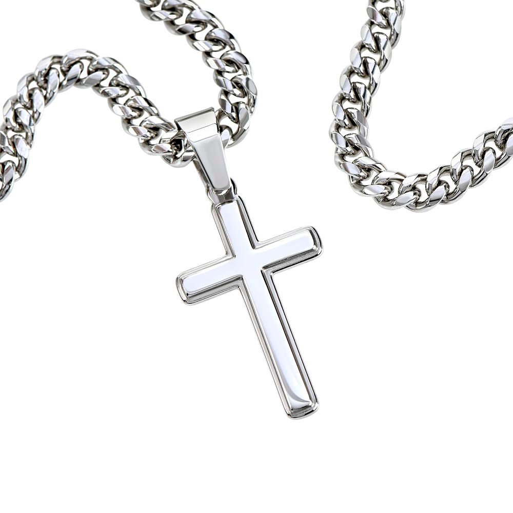 Holy Confirmation Gift, Confirmation Gift, Gift from Parents, Confirmation Necklace, Gift for Him, Baptism Gift, First Communion, Faith, Christening, Confirmation, Cross Necklace