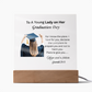 On her graduation day. Printed Square Acrylic Plaque. Graduating Senior Gifts, Graduation Gift for Her, Graduation Gifts, Class of 2025