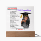 Personalize Printed Acrylic Plaque w/photo and name. Graduate Senior Gift, Graduation Gift for Her, Graduation Gift of 2025, Graduate Gift