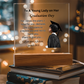 On her graduation day. Printed Square Acrylic Plaque. Graduating Senior Gifts, Graduation Gift for Her, Graduation Gifts, Class of 2025