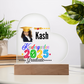 Personalized 2025 kindergarten graduate acrylic heart plaque. Kindergarten graduate gift, graduate gift