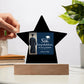 Personalize Printed Acrylic Star Plaque w/name. Graduate Senior Gift, Graduation Gift for Him, Graduation Gift of 202