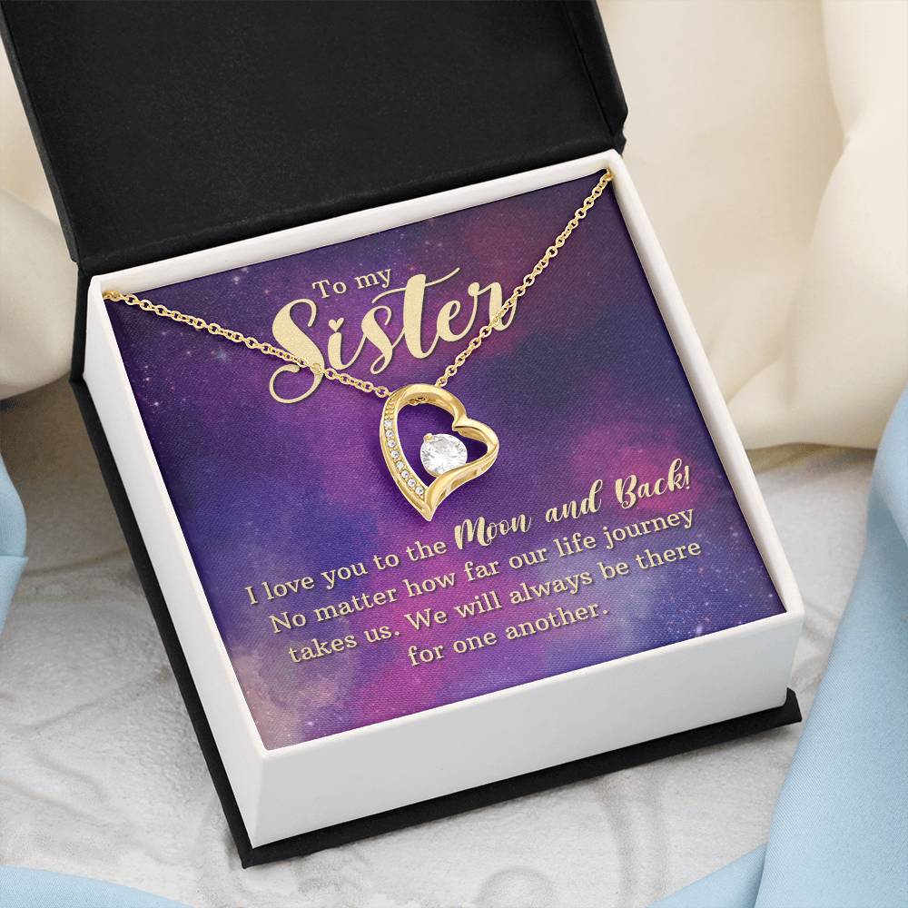 Forever Love Necklace, Sister gift, Gift for Sister, Sister necklace, best Sister gift, Sister gifts, Big sister, Christmas gift for Sister, Little sister, Sister Birthday Gift