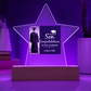Personalize Printed Acrylic Star Plaque w/name. Graduate Senior Gift, Graduation Gift for Him, Graduation Gift of 202