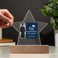 Personalize Printed Acrylic Star Plaque w/name. Graduate Senior Gift, Graduation Gift for Him, Graduation Gift of 202