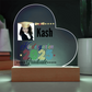 Personalized 2025 kindergarten graduate acrylic heart plaque. Kindergarten graduate gift, graduate gift