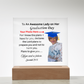 Printed Square Acrylic Plaque. Graduating Senior Gifts for Girls, Gifts for Him, Grad Gift for Her, Grad Gifts, Class of 2025, Graduate Gift
