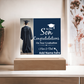 Personalize Printed Acrylic Plaque w/name. Graduate Senior Gift, Graduation Gift for Him, Graduation Gift of 2025, Graduate Gift