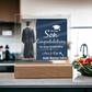 Personalize Printed Acrylic Plaque w/name. Graduate Senior Gift, Graduation Gift for Him, Graduation Gift of 2025, Graduate Gift