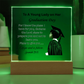On her graduation day. Printed Square Acrylic Plaque. Graduating Senior Gifts, Graduation Gift for Her, Graduation Gifts, Class of 2025