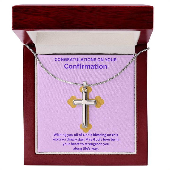 Confirmation Necklace, Christian Gift, Gift from Godparent, Gift from Parent, Gift Necklace, Baptism Gift, First Communion, Faith, Christening, Confirmation, Confirmation Gift for Her/Him, Holy Confirmation
