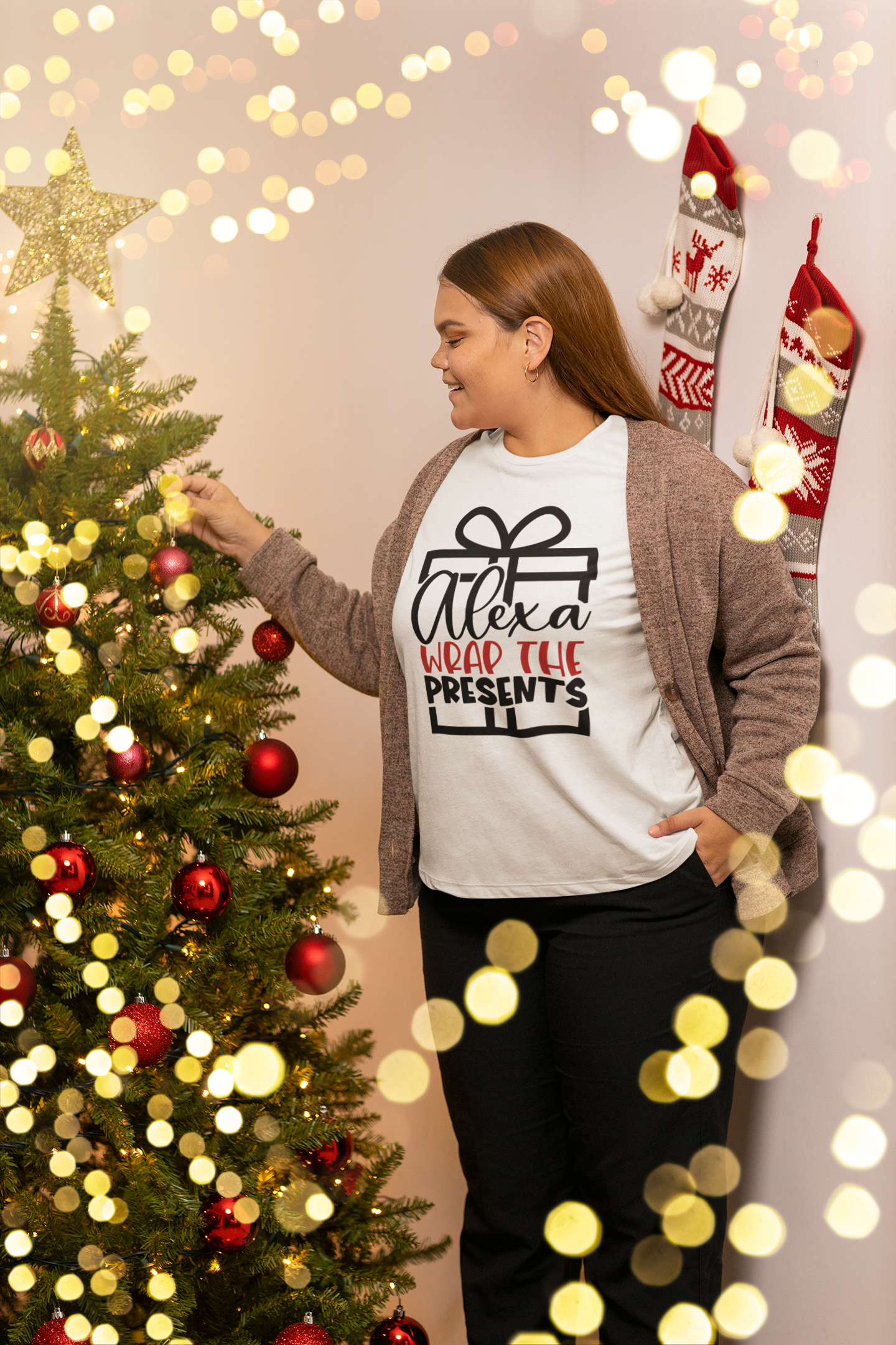 Be Naughty Save Santa the Trip Unisex Garment-Dyed T-shirt