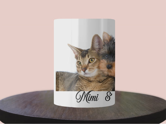 Gift for pet owner, animal lover gift, custom mug design, personalized gifts, dog lover gift, pet photo mug, pet photo gift, cute dog mug