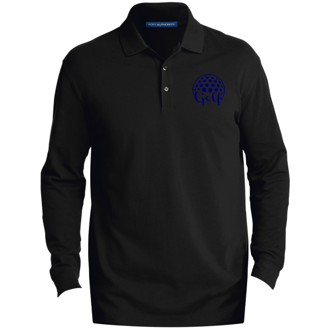 Golf Men's EZ Cotton™ Long Sleeve Polo