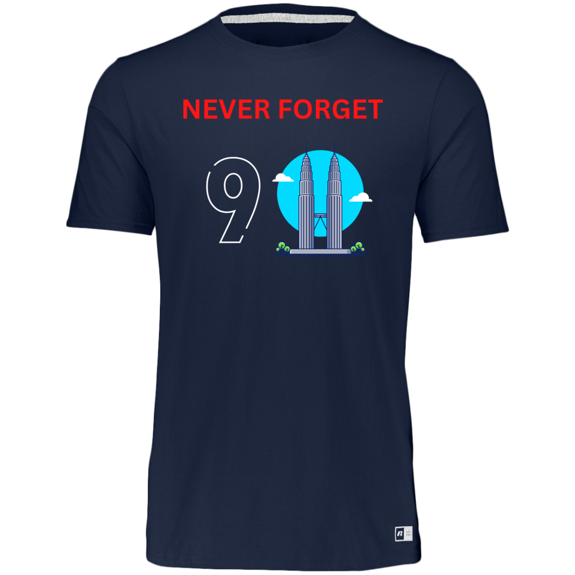 Unisex Dri-Power Tee--Never Forget