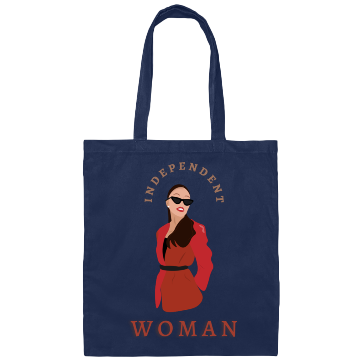 Independent Woman Canvas Tote Bag