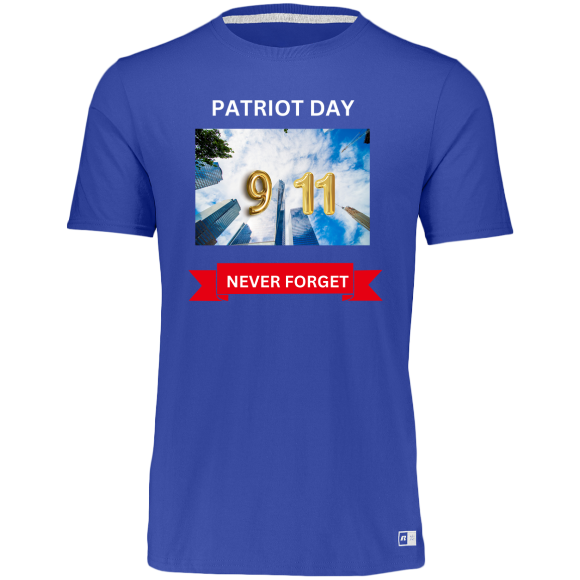 Unisex Dri-Power Tee--Patriot Day-Never Forget