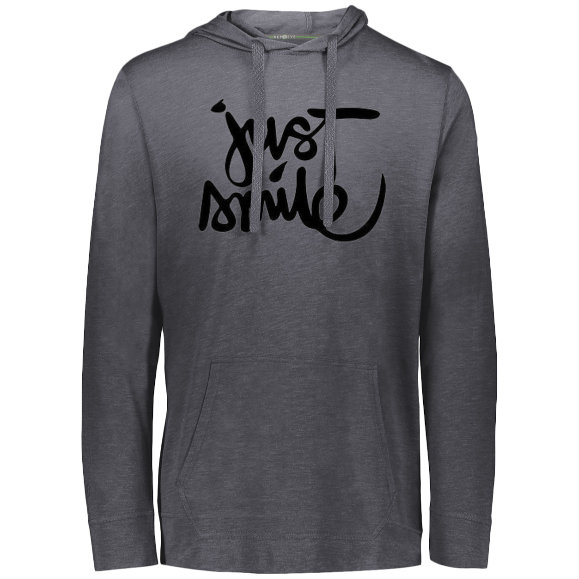 Just Smile Unisex Eco Triblend T-Shirt Hoodie