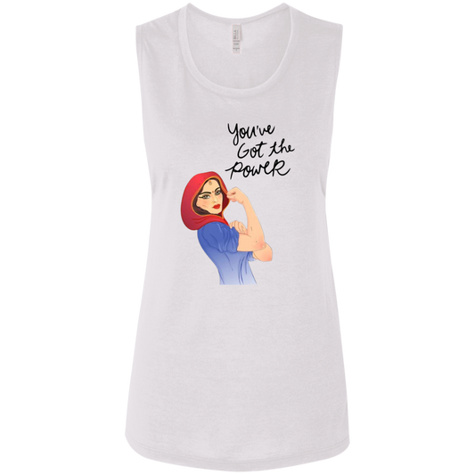 You Got The Power Ladies' Flowy Muscle Tank