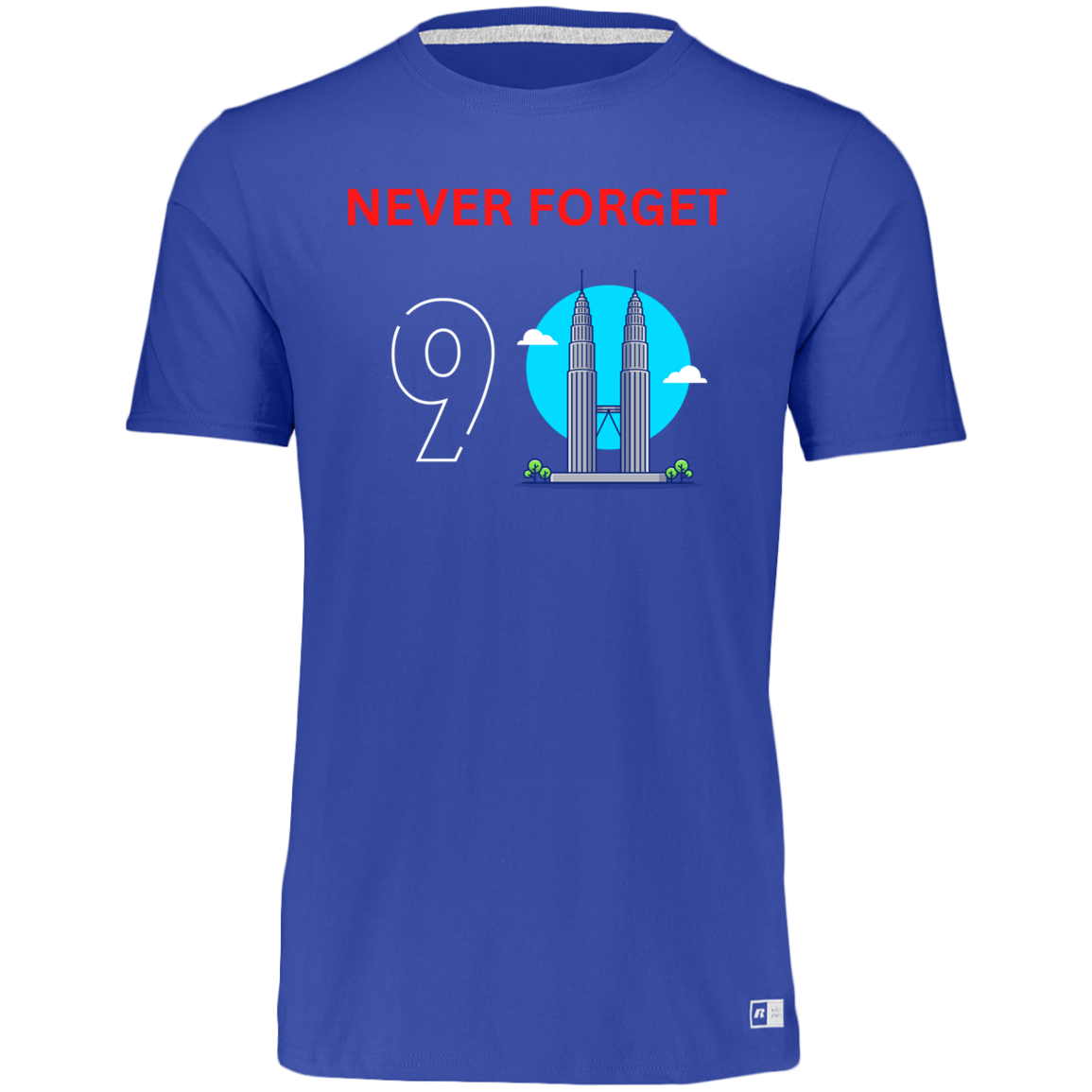 Unisex Dri-Power Tee--Never Forget