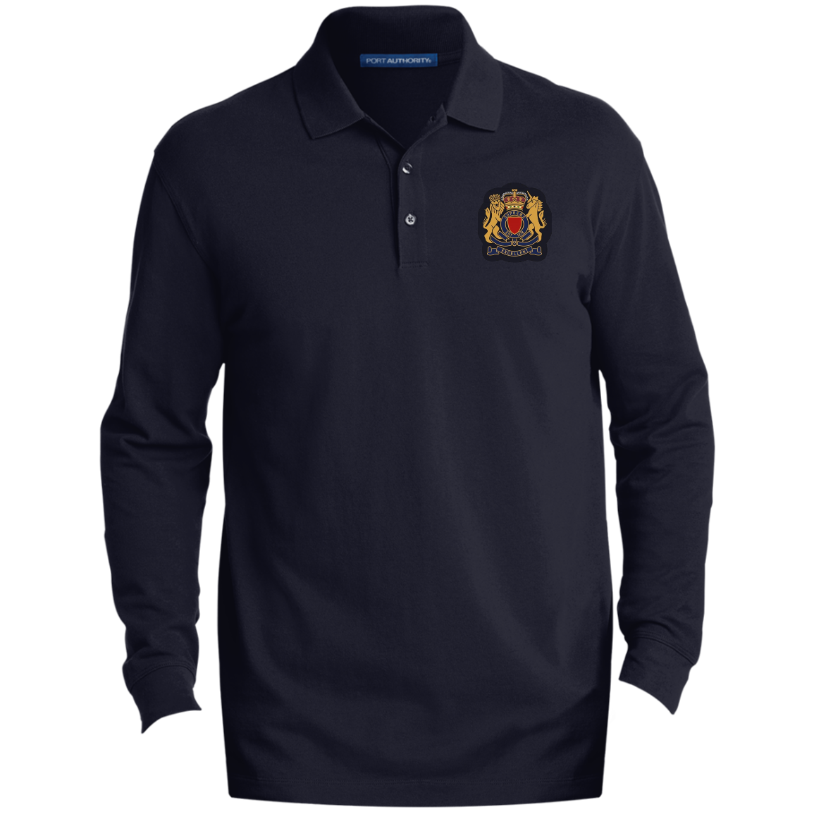 Royal Emblem Men's EZCotton™ Long Sleeve Polo