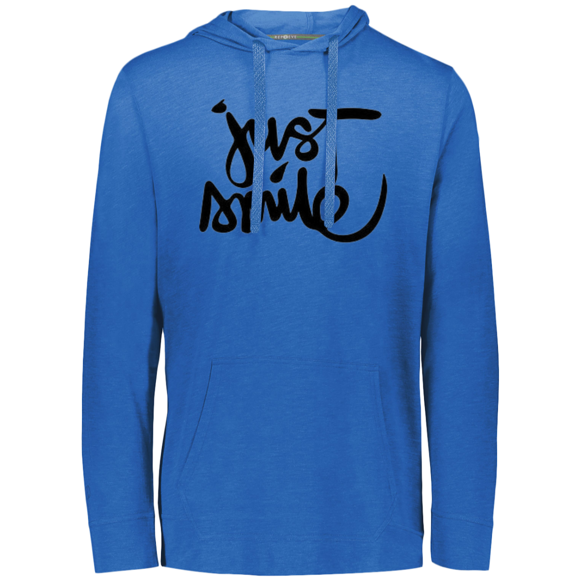 Just Smile Unisex Eco Triblend T-Shirt Hoodie